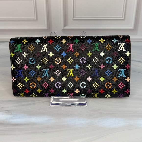 Louis Vuitton X Murakami Multicolor Monogram Sarah Wallet – Full Inclusion - Picture 2 of 13